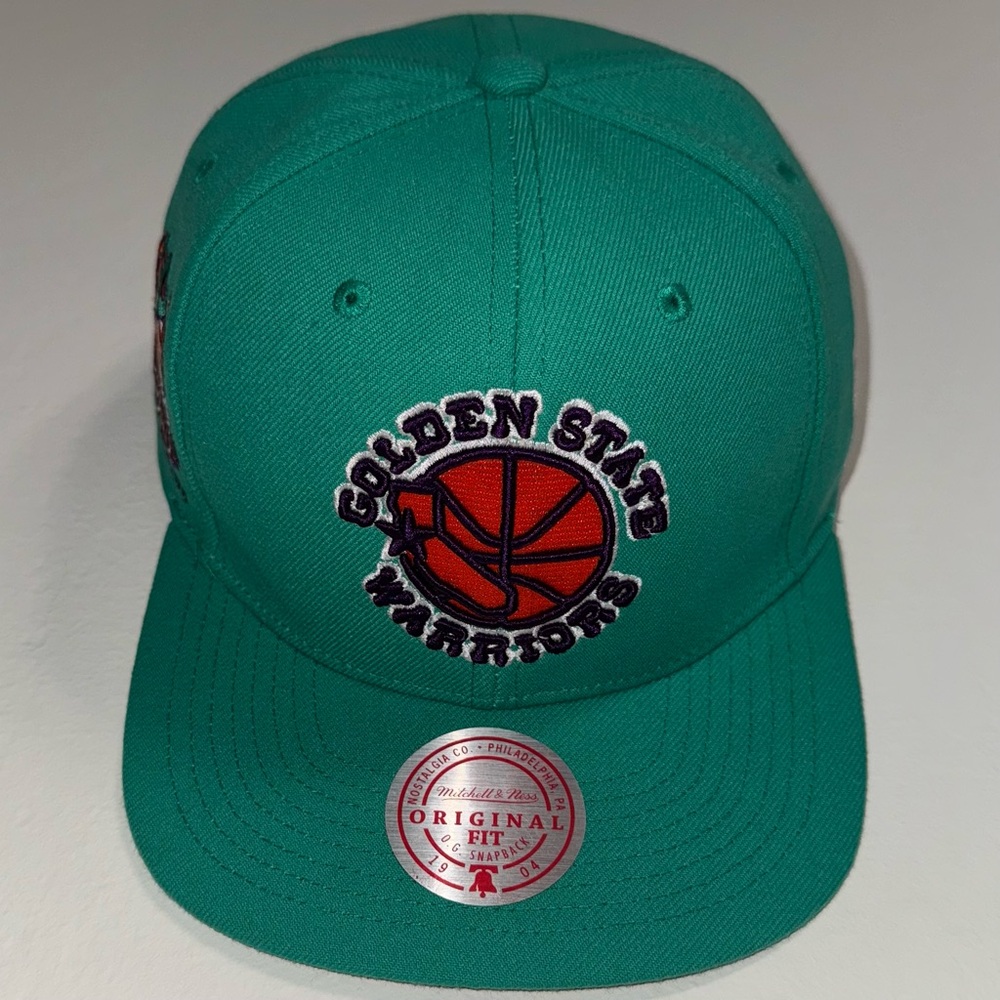 Golden State Warriors NBA All Star 1995 Basketball Snapback Hat Cap Phoenix Teal